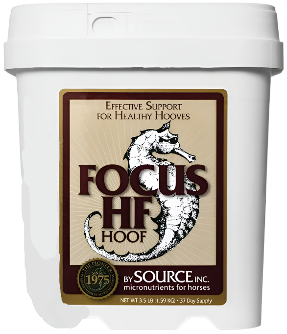 Source FOCUS HF HOOF Care Horse Supplement, 3.5-lb bucket