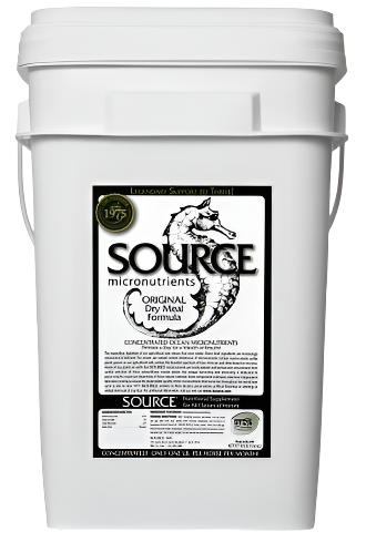 Source Original Dry Meal Formula Skin, Coat & Hoof Care Powder Horse Supplement, 30-lb bucket